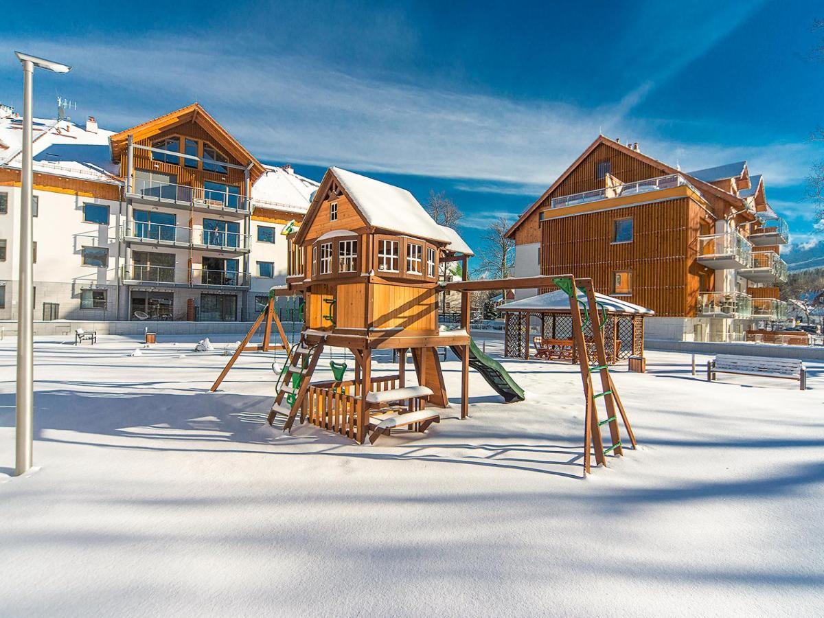 Apartament Dream View Aspen Z Jacuzzi シクラルスカ・ポレンバ エクステリア 写真